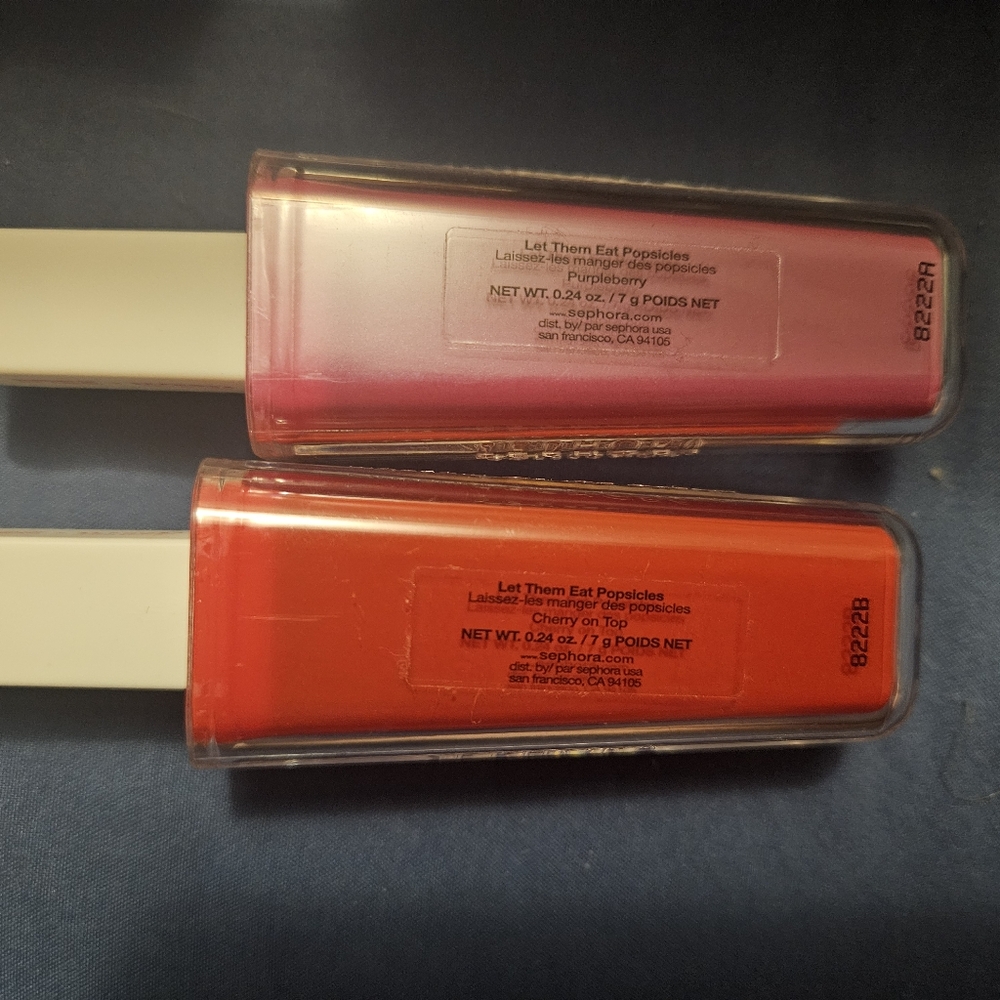Lipstick Duo - Cherry Red & Pink Grapefruit